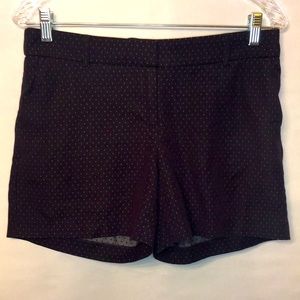 Willi Smith Navy Patterned Short Size 6